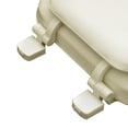 thumbnail image 4 of BathDecor Deluxe Soft Elongated Toilet Seat with a Closed Front in Tan., 4 of 4