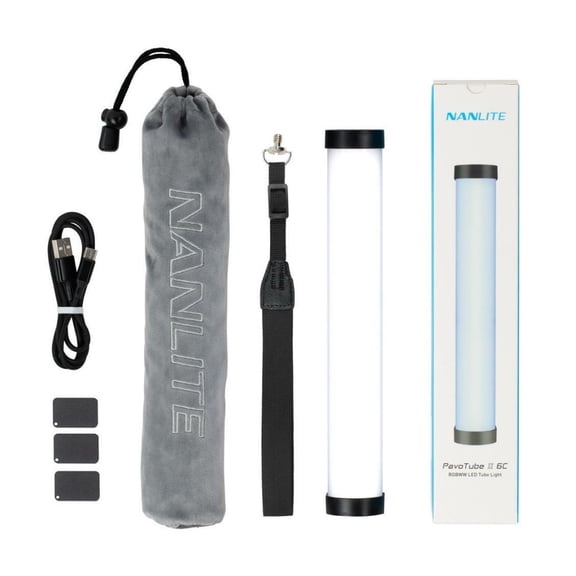 Nanlite PavoTube II 6C Magentic RGB LED Tube Light (10") 15-2017
