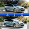 thumbnail image 3 of Windshield Sun Shade for Chrysler Pacifica 2017-2025, Front Window Shades Custom Fit for Pacifica, Foldable Car Sun Shield with Steering Wheel Sunshade to Block UV Keep Car Cool, 3 of 6