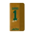 thumbnail image 2 of Keyscaper Ahmad Sauce Gardner Brown New York Jets Folio iPhone Case, 2 of 7