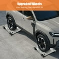 thumbnail image 5 of Car Dolly 4 Pack, [Upgraded] Towallmark Car Dolly with Nylon Wheels, 6000lbs Load Bearing, Tire Wheel Dolly Vehicle with 360° Rotational Wheel for Moving Cars, Trucks, Trailers, Motorcycles, 5 of 6