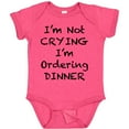thumbnail image 3 of Inktastic I'm Not Crying, I'm Ordering Dinner Boys or Girls Baby Bodysuit, 3 of 5