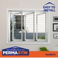 thumbnail image 3 of PermaStik Magnetic Insect Screen, Fits areas up to 47.2 in x 39.3 in, Or cut down to suit smaller size, Adhesive Mounting, Easily Removable, Durable Fly Screen Mesh, DIY Installation, 3 of 6