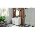 thumbnail image 5 of Dreamline VFDX482234RWMWH Dexterity 48" Free Standing Single Basin Vanity Set - White, 5 of 7