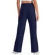 thumbnail image 5 of Pantalones largos para niñas y niños, de color liso, de pana, con cintura elástica, holgados, con cordón y bolsillos, informales, de poliéster., 5 of 7