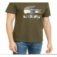 thumbnail image 3 of Lacoste Men's Big Croc Graphic T-Shirt Green Size 7, 3 of 3