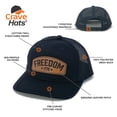 thumbnail image 5 of CRAVE HATS Freedom 1776 Hat, 1776 Trucker Hat, USA Trucker Hat, America Trucker Hat, 5 of 7
