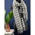 thumbnail image 3 of Elegant Gray Polyester Scarf for All Seasons - Timeless Style Accessory|SOL24A258, 3 of 6