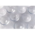 thumbnail image 3 of J&V TEXTILES Bubble Bath Mat 15 x 27 Inch, Long Coverage, Oval Shape, Machine Washable Clear, 3 of 4