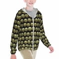 thumbnail image 2 of Xecao Cactus Farmland Print Fishing Shirts for teenager Long Sleeve UV Sun Protection Hoodie with Zipper Outdoor Hiking Shirts-X-Large, 2 of 7