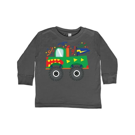 

Inktastic Truck Birthday Gift Toddler Boy or Toddler Girl Long Sleeve T-Shirt