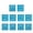 Blue, variant on Gaming Keyboards 10Pcs Original Height Transparents Layer PC Matte Backlit Keycaps for Mechanical Keyboards