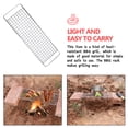 thumbnail image 3 of Portable Camping Stove Grill Rack 38x12x0.2CM Fire Rack for Outdoor Cooking and BBQ, 3 of 8