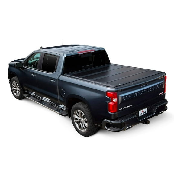 HARD QUAD-FOLDING TRUCK BED TONNEAU
