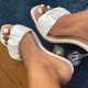 thumbnail image 5 of Copas de vino plisadas con punta abierta y extorsionadas sexy para mujer con sandalias Wmkox8yii  hj789, 5 of 5