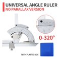 thumbnail image 2 of Règle d'Angle Universelle, Instruments de Mesure Carrés, Outils de Menuiserie, Détecteur d'Angle, Longue Durée, 2 of 7