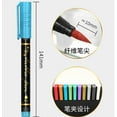 thumbnail image 4 of Lenkho Temporary Tatto Pen, Temporary Tattoes Markers for Skin, Washable Face Body Painting Kit, Adults Art Marker Pens for Party Festival Dress Up, Face&Body Skin Marker Pen, 4 of 9