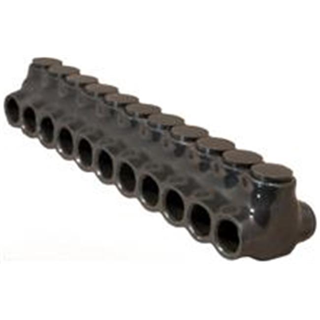 Insulated Morris Products 97681 Multi-Cable Connector 5//16 Allen Hex Black 750-250 Wire Range 5//16 Allen Hex 11 Ports 750-250 Wire Range Dual Entry 11 Ports