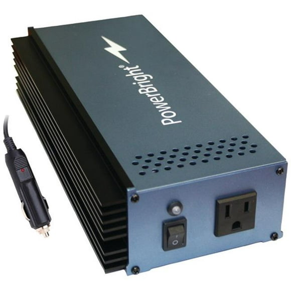 Powerbright APS300U-12 Inverseur Sinusoïdal Pur avec Câbles- 12V - 300 Watts