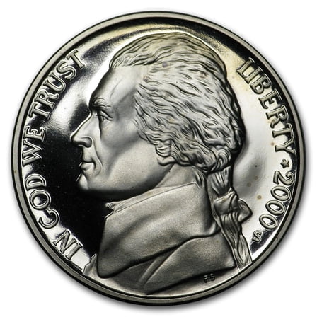 2000-S Jefferson Nickel Gem Proof
