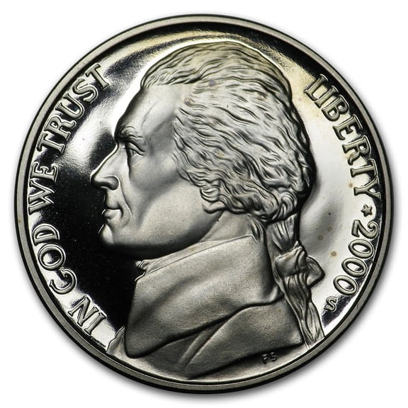 2000-S Jefferson Nickel Gem Proof