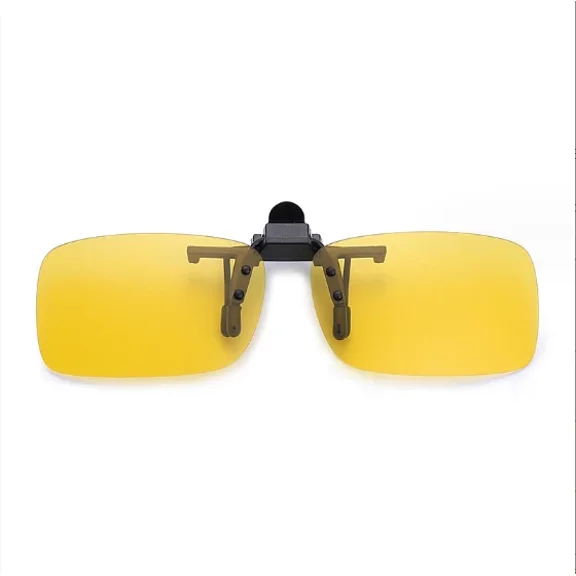 New Polarized Flip Up Clip On Sunglasses Men Women 100% UV400 Protection