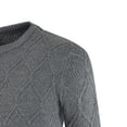 thumbnail image 3 of IROINNID Men's Long Sleeve Solid Color Loose Fall Winter Sweater Large Size Sweater, 3 of 3