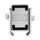 thumbnail image 1 of Soporte de teléfono celular de la motocicleta Soporte de montaje en manillar para motocicleta de 360 ​​grados para teléfono celular de 4-6 "gps plateado Plata Fanmusic Soporte de teléfono celular de la motocicleta, 1 of 6