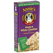 Annie's Homegrown Shells & White Cheddar Macaroni, 6 oz (Pack of 12)
