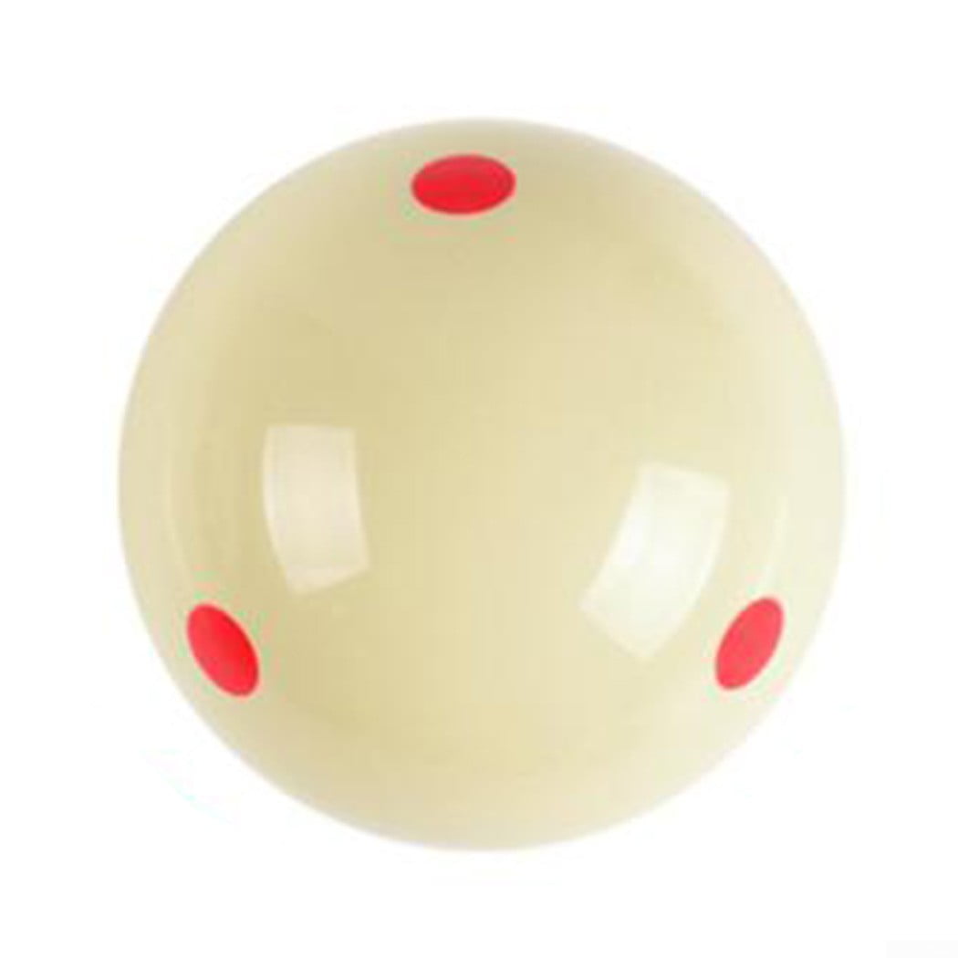 6 Dot Spot Measle Pool Billiard Practice Training 2 1/4" Cue Ball 