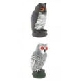 thumbnail image 1 of 2 X Scarecrow Owl Decoy Statue Owl Bird, 1 of 3