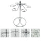 thumbnail image 4 of EeaseMX 1 soporte creativo para copas de vino, hermoso soporte para copas invertido (plateado), 4 of 8