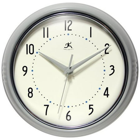 Infinity Instruments Round Retro 7 25 Wall Clock Com