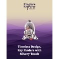 thumbnail image 4 of Finders Key Purse - Womens Key Finder Original Patented Slim Pickings Keychain Key Holder with Clasp Purse Hook Cute Keychain Accessories, 4 of 5
