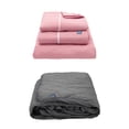 thumbnail image 1 of Protector de colchón Queen Size Lux + Sábanas Royal Touch Rosa, 1 of 8