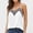 White, variant on Idoravan Tank Tops for Women Women's Strappy V Neck Sleeveless Tank Tops Summer Casual Loose Shirts