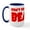 White/Navy Inside, variant on CafePress - Don't Poke Bear Large Mug - 15 oz Ceramic Large White Novelty Mug