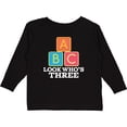 thumbnail image 3 of Inktastic 3rd Birthday 3 Year Old Alphabet Boys or Girls Long Sleeve Toddler T-Shirt, 3 of 5