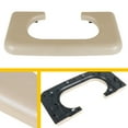 thumbnail image 5 of Center Console Cup Holder Replacement Pad Compatible with Ford F-250 F-350 F-450 1999-2010 Beige, 5 of 8