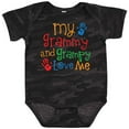 thumbnail image 3 of Inktastic My Grammy and Grampy Love Me Boys or Girls Baby Bodysuit, 3 of 5