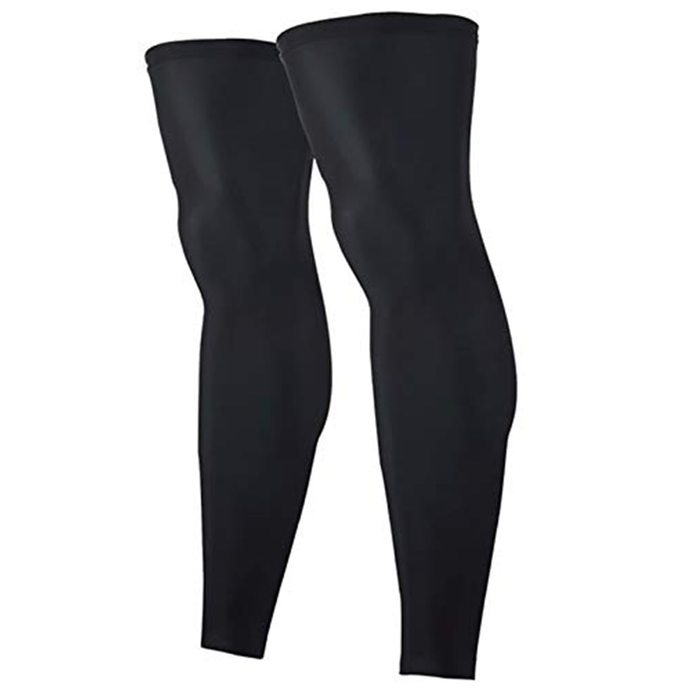 Fittoo 1PC Full Leg Sleeves UV Protection Leg Compression Sleeves for Men and Women
