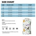 thumbnail image 6 of Fotbe Men's Colorful Poodle Dog Print Men's Sleeveless Muscle Tank Tops Casual T-Shirts for Gym Workout Beach-X-Large, 6 of 8