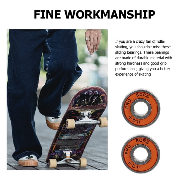 Greenadscape 12Ud Skateboard Bearing De Para Patineta Resistencia Y Durabilidad