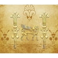 thumbnail image 2 of CafePress - Wonderful Egyptian Sign With Lion Throw Blanket - Soft Fleece Throw Blanket, 50"x60" for All Ages, 2 of 2