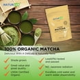 thumbnail image 5 of Certified Organic Matcha Green Tea Powder 200g (0.4lb), Grade A, 100% Pure Matcha for Smoothies, Latte and Baking, Unflavored, Non-Irradiation, 5 of 6