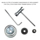 thumbnail image 4 of Kit de mantenimiento de accesorios de cortadora de cepillo de repuesto para cortadora de cepillo STI Abanopi Kit de accesorio para cortador de cepillo, 4 of 6