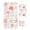 White Coral Pink Light Blue, variant on Coastal Ocean Towel Set of 3, Soft Microfiber Bath Towels, Hand Towel, Washcloths, Green Pink Coral Starfish Seahorse Shell Quick-Dry Absorbent Towels for Bathroom Kitchen Hotel Beach Gym Spa
