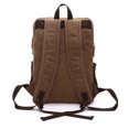 thumbnail image 2 of Mochila de lona vintage de gran capacidad, mochila exterior duradera multifuncional para caminatas, viajes y campamentos al aire libre, 2 of 5