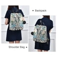thumbnail image 4 of FORMRS Women's Travel Backpack Purse Anti-Theft Hidden Pockets Casual Shoulder Bag, Vibrant Abstract Design, 4 of 7