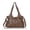 Brown, variant on Angelkiss Purse for Women Crossbody Bag Vegan Leather Detachable shoulder strap Handbags Satchel Purse Shoulder Bag